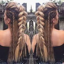 Image Result For Viking Hairstyles Women Hair Braid Designs Viking Hair Festival Hair