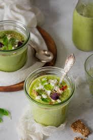 Soupe Froide De Courgette Feta Menthe Basilic Soupe Froide Courgette Recette Avec Courgette Recettes De Cuisine