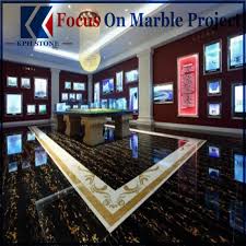 Product titleroommates black and white carrara marble hexagon pee. Black Portoro Gold Marble Floor Tiles