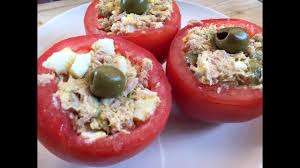 Tomates Farcies Au Thon Olives Et Oeufs Fra Recettes D Ete Legeres Et Savoureuses Sans Four Youtube