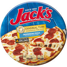 Pepperoni Pizza With Original Crust Jacks Frozen Pizza