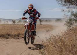 Toby price is aiming to make his competitive motorcycle return at the finke desert race as his recovery from a nasty dakar rally crash continues. Toby Price King Of The Desert At Finke 2015 Mcnews