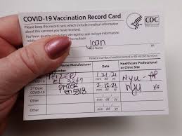 Once i get the vaccine will i receive an immunization card? What To Do If You Lose Your Covid 19 Vaccine Card