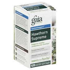 Hawthorn can interact with many prescription drugs used to treat heart disease. Gaia Herbs Gaia Systemsupport Hawthorn Supreme 60 Ea Walmart Com Walmart Com