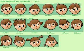 The player's hairstyle in animal crossing: Types Of Hairstyles In Animal Crossing New Leaf
