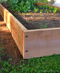 It's to stop movement and give the bed a firmer standing. Rebuilding A Bed Garden Raised Beds Frugal Family Home