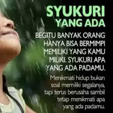 Karena memang rasa cinta itu tidak hanya ditunjukkan kepada pasangan kita melainkan kepada sang pencipta. Gambar Kata Tetap Bersyukur Cikimm Com