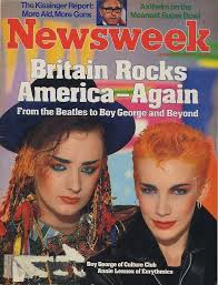 Newsweek Magazine United Kingdom 23 January 1984 Boy George Culture Club George