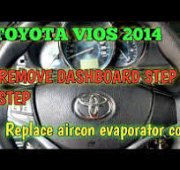 Easy Car Evaporator Replacement on Toyota Vios - YouTube