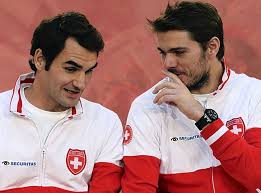 Stan wawrinka and his wife separate after he admitted the challenges of his career made it no longer possible for them to live as a team and a family.. Davis Cup 2014 Swiss Roger Federer And Stanislas Wawrinka Presenting United Front The Independent The Independent