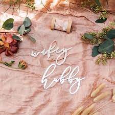 Using a reebok online promo code is easy. Elegant Wifey Hubby Place Cards Acrylic Use Promo Code Seekingsolace For A Discount Wifey Wedding Wedding Party Table Budget Friendly Wedding