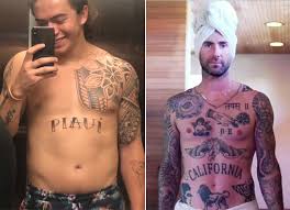 Whindersson nunes mostrou sua nova aparência e impressionou. Whindersson Nunes Brinca Com Tatuagem A La Adam Levine Queria Ter Nascido Em Itu Quem Quem News