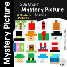 Beginner 20s Chart Mystery Picture Bundle 18 Pictures