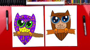 We'll be learning to draw many fun things together. How To Draw An Owl Art For Kids Hub