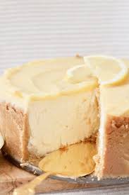 Baked Lemon Cheesecake Recipe Baking Savoury Cake No Bake Lemon Cheesecake