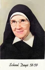 Sister Mary Leah Baehl of Monastery Immaculate Conception in Ferdinand,  Indiana, died at 11:40 a.m.