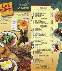Best tacos in goleta, california: Menu Of L L Hawaiian Barbecue In Goleta Ca 93117