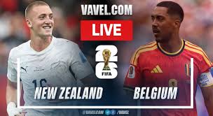 New Zealand vs Belgium LIVE Score Updates in 2026 FIFA World Cup Match