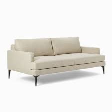 Could look like new with extra filling for cushions and a upholstery cleaning. West Elm Andes Sofa