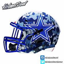 Get the dallas cowboys hover helmet. Last One Matte Blue Camo For The This Dallascowboys Helmet Design Americasteam Dallascowboysnatio Cowboys Helmet Football Helmets Cool Football Helmets