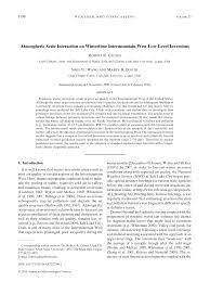 Pdf Atmospheric Scale Interaction On Wintertime
