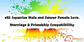 The element of air is attached to the signs gemini. 25 Aquarius Male And Cancer Female Love Marriage Friendship Compatibility