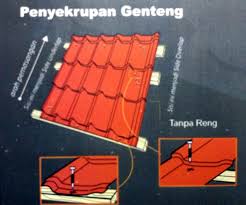Baja ringan c 0,75 + genteng metal minimalis. Info Produk Orion Roof Tb Andalan