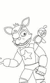 Download or print for free. Rockstar Foxy Fnaf 6 Pizzeria Simulator Amino