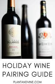 Holiday Wine Guide For Vegans And Vegetarians Plant Vine Holiday Wine Wine Food Pairing Wine Guide