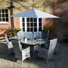 Vintage granite dining table beautiful round table top resting on a octogonal base. Granite Garden Table