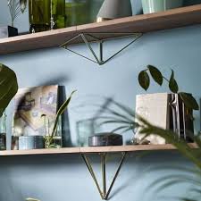 Etagère murale x support equerre d'étagere en fer forgé noir 24. Equerres Triangulaires Design En Plusieurs Coloris