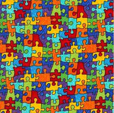 Check spelling or type a new query. Cotton Fabric Childrens Fabric Bright Puzzle Pieces Autism Awareness Colorful 4my3boyz Fabric