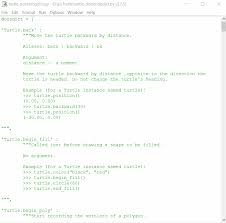 Napoleon interprets every docstring that autodoc can find, including docstrings on: Turtle Write Docstringdict Function In Python Geeksforgeeks