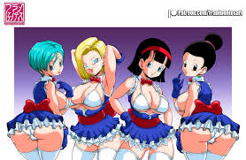 Rule34 - If it exists, there is porn of it / android 18, bulma briefs,  chichi, videl / 5589780