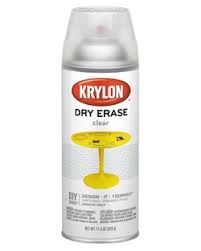 Dry Erase Paint Krylon