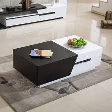 Add to cart make an offer. Moderner Chic 51 Ausziehbarer Couchtisch Mit Verschiebbarer Couchtisch Aus Holz In Weiss Und Schwarz In 2021 Extendable Coffee Table Coffee Table With Hidden Storage Coffee Table