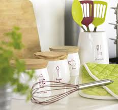 debenhams tea ceramic jars lime green