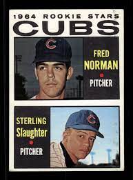 FRED NORMAN STERLING SLAUGHTER RC 1964 TOPPS #469 ROOKIE STARS EX-EXMINT |  eBay