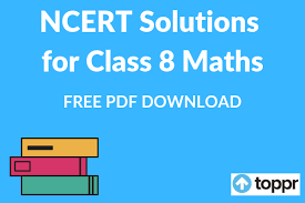 Ncert Solutions For Class 8 Maths Chapter Wise Free Pdf Download