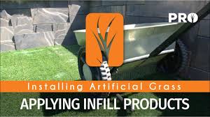 It is the same spreader people use to spread the seeds. Infilling Artificial Grass Step 7 Youtube