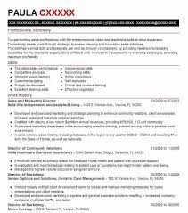 Trained new sales staff and provided weekly feedback to all staff members. Sales And Marketing Director Resume Example Company Name Aurora Colorado