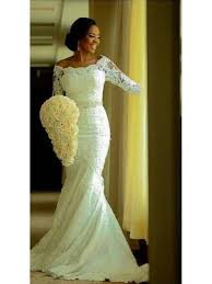 4.5 out of 5 stars 32. Elegant Mermaid 3 4 Length Sleeves Lace Plus Size Wedding Dresses Bridal Gowns 99603020