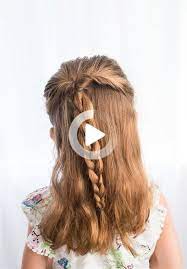 19 Super Easy Hairstyles For Girls Easy Hairstyles For School Kids Hairstyles Easy Hairstyles