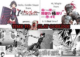 Collection by tony beef • last updated 3 weeks ago. Stop It Maple Not Into The Goblins Cave Animemes