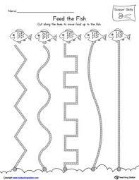 We love putting together new sets of entry level worksheets for preschoolers! Pin On Fine Motor Skills Tracing