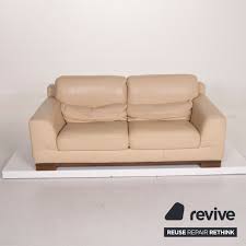 Specialists leather repairers we match colours and provide services to both the domestic & commercial markets including expert automotive. Natuzzi 2085 Leather Sofa Set Beige Two Seater Stool 15229 Ebay