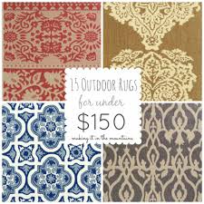 Find great deals on outdoor patio rugs at kohl's today! 15 Outdoor Rugs For Under 150 Making It In The Mountains