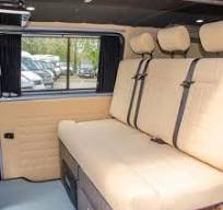 Rear Seats Camper Van Conversion Vw T5 Captain Seat Conversion Ford Custom  Transit Double Seat Sliding Swivel Base Lazy Days Campers