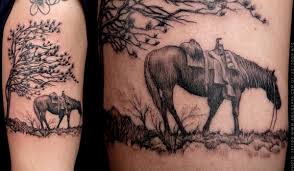 A pony is a childhood dream; Nature Tattoos 25 Enthusiastic Collections Design Press