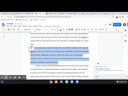 When should a block quotation be used? How To Make Block Quotes On Google Docs Youtube